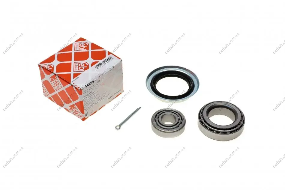 Підшипник маточини (передньої) Ford Transit 92-02 (35x62x18/19x45x15.5)(к-кт) FEBI BILSTEIN 14499 (фото 1)