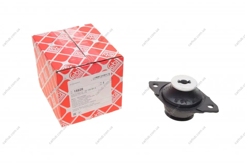 Подушка двигуна (задня) (L) VW Caddy/Golf III 83-04 FEBI BILSTEIN 15928 (фото 1)