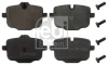 Комплект гальмівних колодок задн (з болтами), BMW 2 (G42, G87), 5 (F10), 5 (F11), 5 (G30, F90), 5 (G31), 6 (F12), 6 (F13), 6 GRAN COUPE (F06), 6 GRAN TURISMO (G32), 7 (G11 1.6-Electric 01.10- FEBI BILSTEIN 16812 (фото 1)