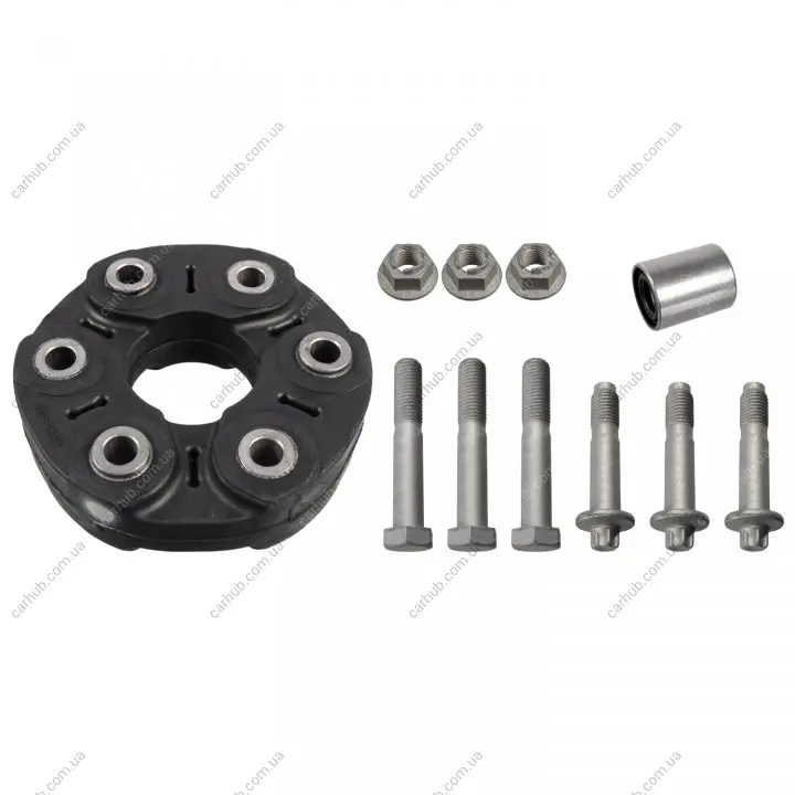 Муфта кардана еластична BMW 1 (E81/E82/E87/E88)/F20/F21)/2 (F22/F87)2 (F23)/3 (E90/E91) 02- B47/N47 FEBI BILSTEIN 171174 (фото 1)