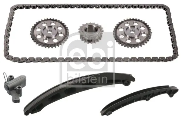 Ланцюг приводу ГРМ (к-кт) FABIA II/POLO 1.4-1.6 02-22 (з шестернями) FEBI BILSTEIN 171593 (фото 1)