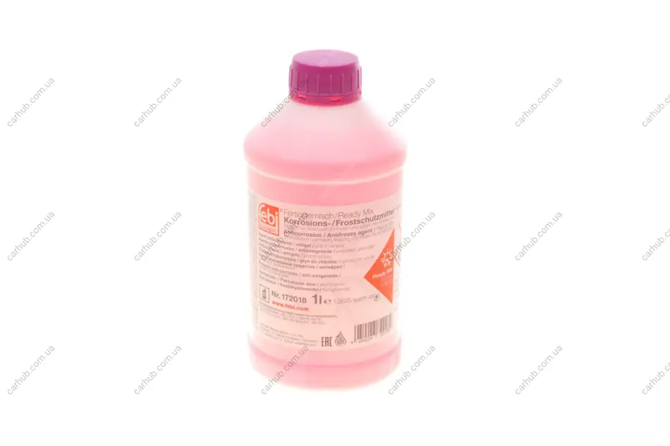 Антифриз (фіолетовий) Readymix G12 Plus Plus (1л) (MB325.5/MB325.6) (-35°C готовий до застосування) FEBI BILSTEIN 172018 (фото 1)