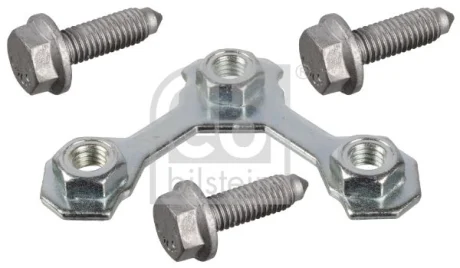 Шайба стопорна опори кульової VW Golf/Passat 88-16 (+ болти) FEBI BILSTEIN 172070