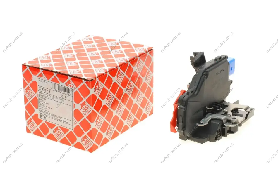 Замок дверей (передніх/R) VW Caddy/Golf/Touran/Touareg 03-15/Skoda Octavia 04-13 FEBI BILSTEIN 172114 (фото 1)