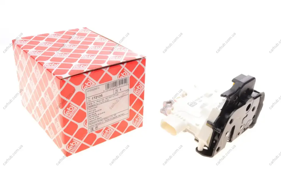 Замок дверей (передніх/L) Audi A4 04-08/Seat Exeo 09-13 FEBI BILSTEIN 172125 (фото 1)