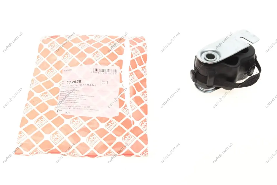 Кронштейн кріплення глушника Renault Clio III 1.5dCi 05- FEBI BILSTEIN 172828 (фото 1)