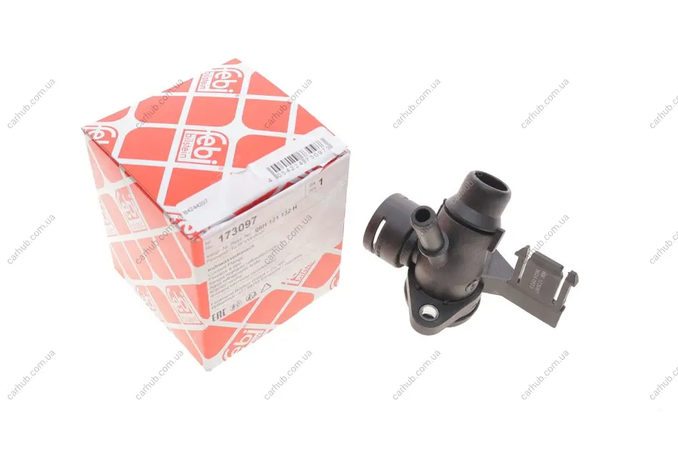 Фланець системи охолодження Audi A4/A6/Q5/VW Amarok/T5/T6 1.8/2.0 07-19 FEBI BILSTEIN 173097 (фото 1)