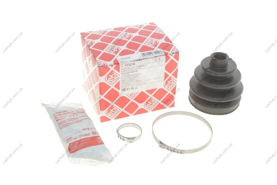 Пильник ШРКШ (зовнішній) Ford Focus II 1.6-2.0 04-12 FEBI BILSTEIN 173210 (фото 1)
