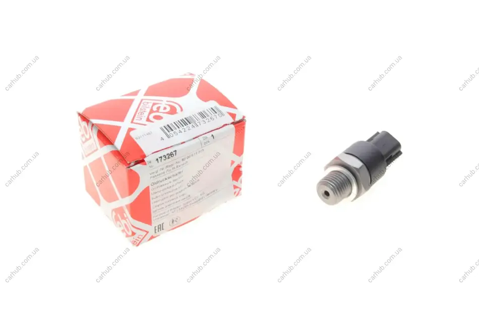 Датчик тиску оливи Renault Logan 1.5dCi/1.6 04- (0.3 bar) FEBI BILSTEIN 173267 (фото 1)