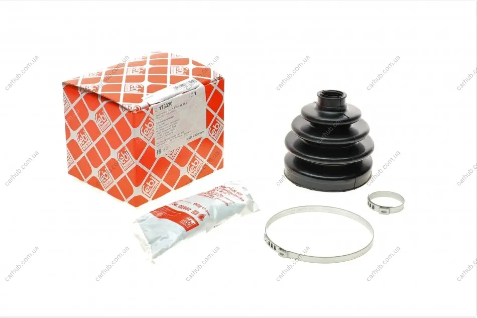 Пильник ШРКШ (зовнішній) Ford C-Max /Focus 2.0TDCi 04-13 (22x89x93) (к-кт) FEBI BILSTEIN 173320 (фото 1)