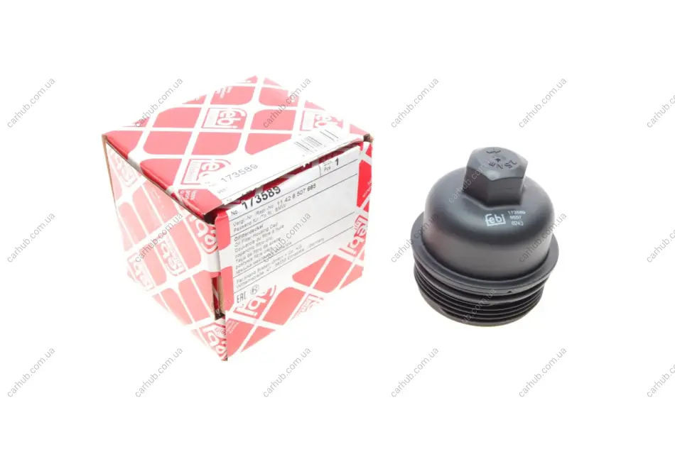 Кришка фільтра оливи BMW 1 (F21)/2 (F22)/3 (E90/F30) (N47) 08-18 FEBI BILSTEIN 173589 (фото 1)
