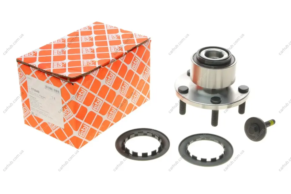 Подшипник маточини (передней) Volvo S40/V50/C30/C70 04-13 FEBI BILSTEIN 173949 (фото 1)
