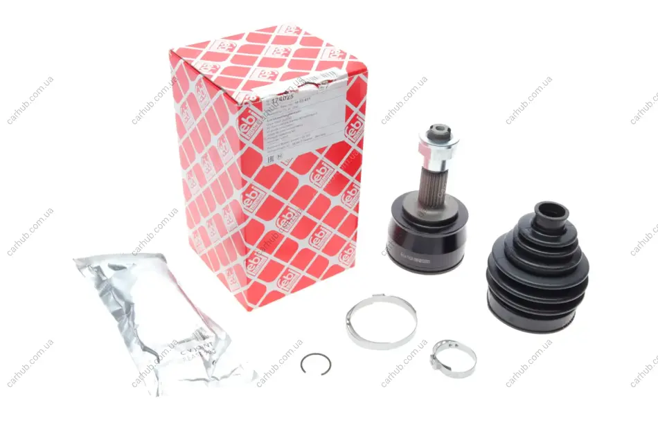 ШРКШ (зовнішній) Fiat Punto 1.9 D/ 1.2-1.4 99-04 (22/21/51mm) FEBI BILSTEIN 174025 (фото 1)