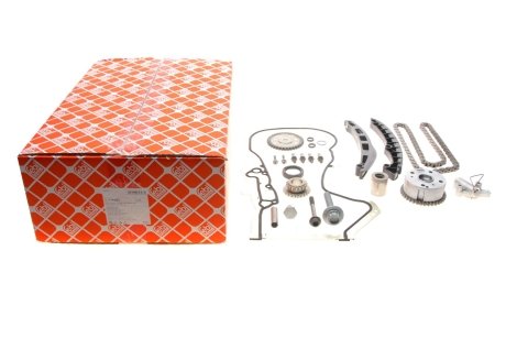 Комплект цепи ГРМ Seat Ibiza IV/Toledo IV 1.2 08-15/Skoda Fabia/Rapid 1.2 07-14 (130z) FEBI BILSTEIN 174393