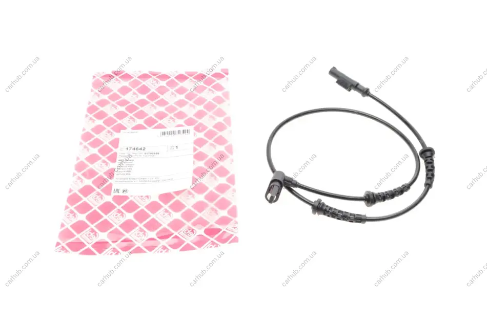 Датчик ABS (задній) Fiat Bravo/Stilo01-10 FEBI BILSTEIN 174642 (фото 1)