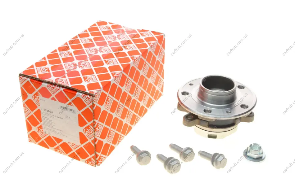 Підшипник маточини (передньої) Renault Laguna III 2.0-3.0 dCI 07-15 FEBI BILSTEIN 175094 (фото 1)