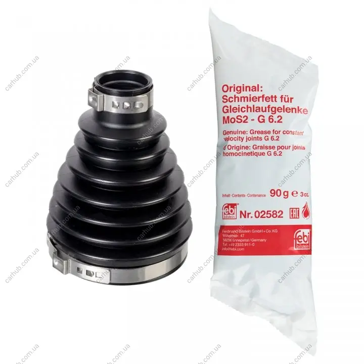 Пильник ШРКШ (зовнішній) Renault Clio 1.5dCi 10-/0.9TCe 18-/Kangoo 1.6 08- (25x73) FEBI BILSTEIN 176028 (фото 1)