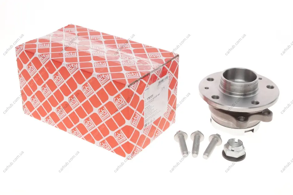 Підшипник маточини (передньої) Opel Vivaro/Renault Trafic III 1.6 CDTI 14- (+ABS) FEBI BILSTEIN 176131 (фото 1)