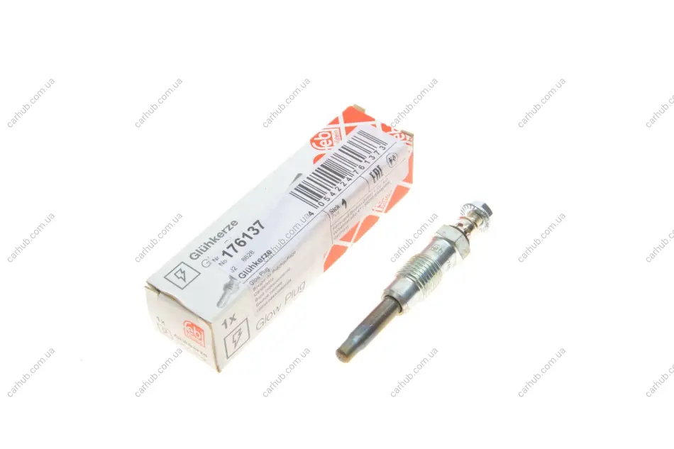 Свічка розжарювання Citroen Jumper/Fiat Scudo/Peugeot Partner 1.9/2.5 D/TD -98 (11V) FEBI BILSTEIN 176137 (фото 1)