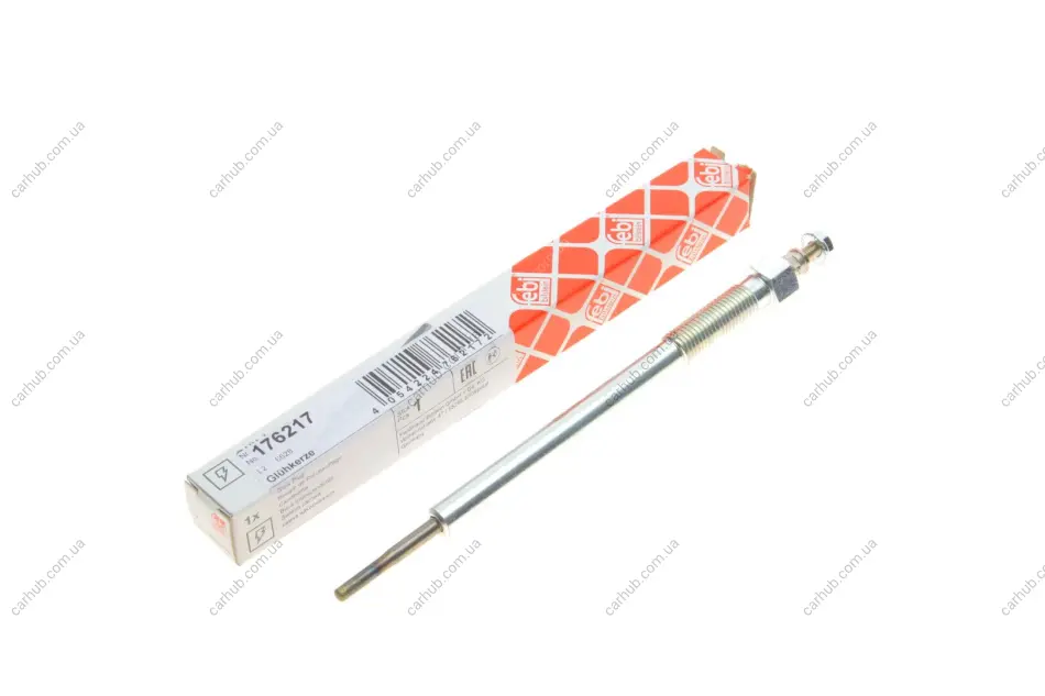 Свічка розжарювання Mitsubishi L200/Pajero IV 2.5DI-D/3.2DI-D 05- (11V/169mm M10x1.25) FEBI BILSTEIN 176217 (фото 1)