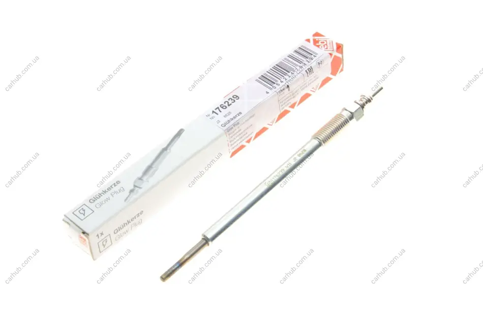 Свічка розжарювання Mitsubishi ASX/Lancer VIII/Outlander II-III 1.8D/2.2D 06- FEBI BILSTEIN 176239 (фото 1)