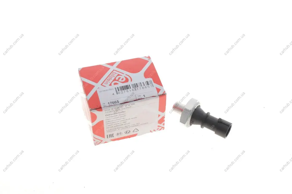 Датчик тиску оливи Opel Combo/Astra/Vectra/Corsa 1.0-1.8 96- (M10x1) FEBI BILSTEIN 17665 (фото 1)