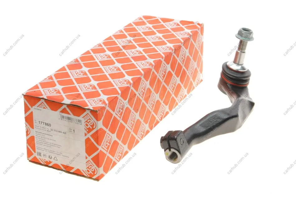 Наконечник тяги рульової (R) BMW 2 (F45/F46)/Mini Clubman/Countryman 1.5-2.0D 13- (L=235mm) FEBI BILSTEIN 177860 (фото 1)