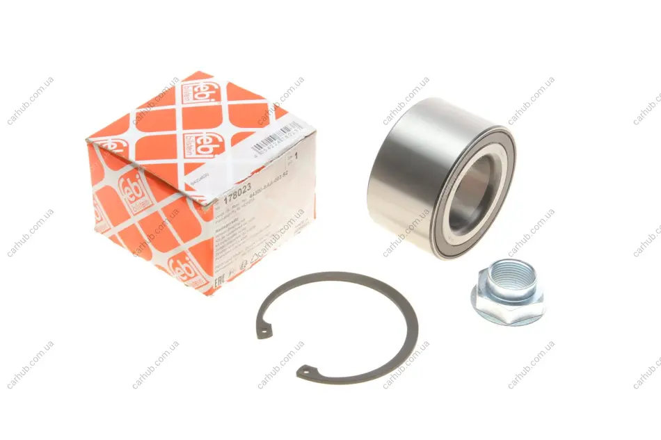 Підшипник маточини (задньої) Honda CR-V II 01-06 (38x73x40) (+ABS) FEBI BILSTEIN 178023 (фото 1)
