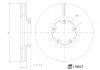 Тормозной диск FEBI BILSTEIN 178027 (фото 1)