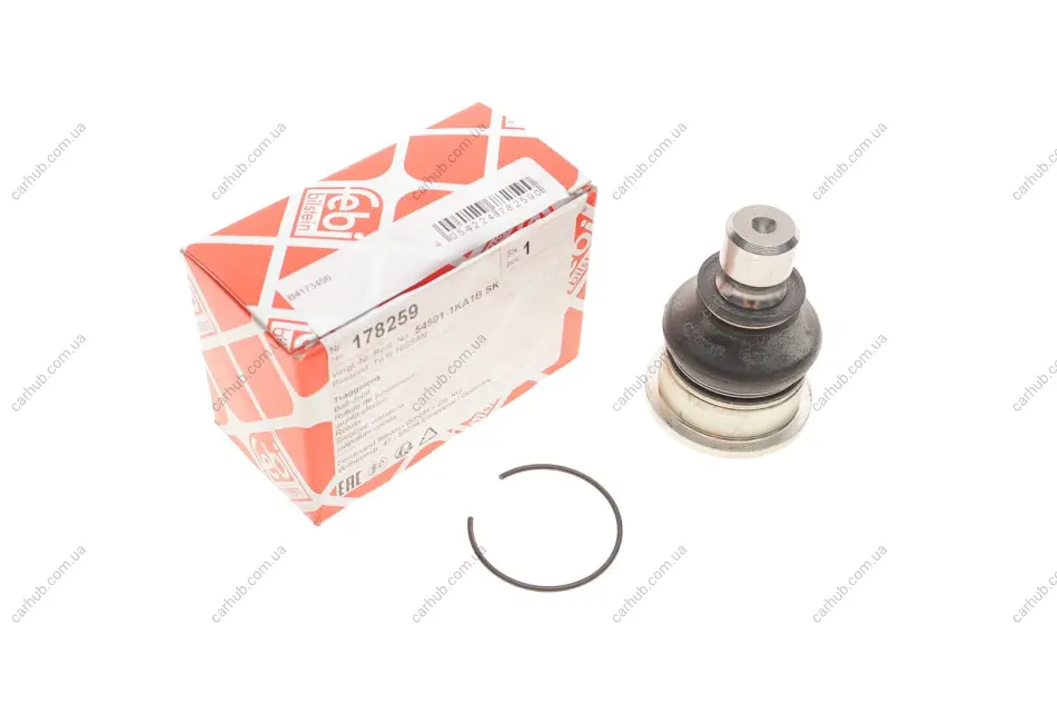 Опора кульова (передня) Nissan Juke 10- FEBI BILSTEIN 178259 (фото 1)