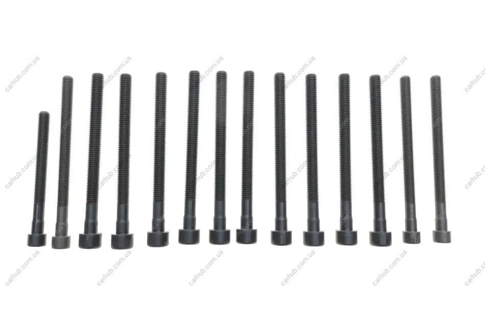 Болти головки (к-кт 14шт.) BMW X3 E83/X5 E70/130i/E81/330i E92 N52 3.0 04- N51-N53 FEBI BILSTEIN 178284 (фото 1)