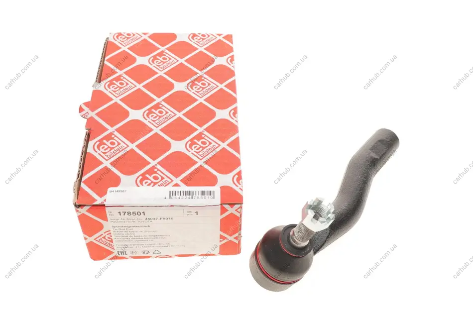 Накінечник тяги керма (L) Toyota C-HR/Aygo 16- FEBI BILSTEIN 178501 (фото 1)