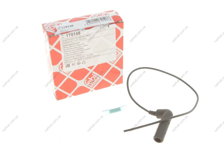 Ремкомплект кабеля свічки розжарювання VW Caddy II 1.9 TDI/LT 2.8 TDI 94-10 FEBI BILSTEIN 179148 (фото 1)