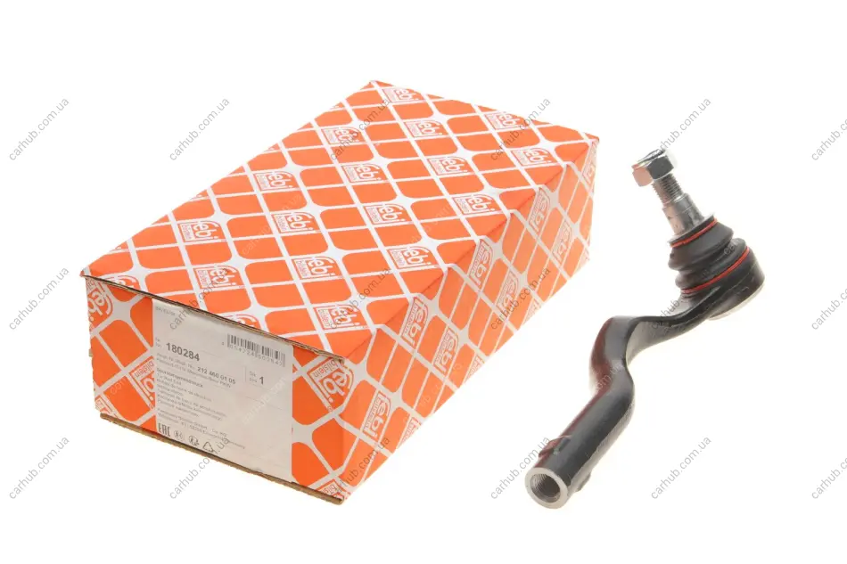 Наконечник тяги рульової (L) MB E-class (W212) 09-17 FEBI BILSTEIN 180284 (фото 1)