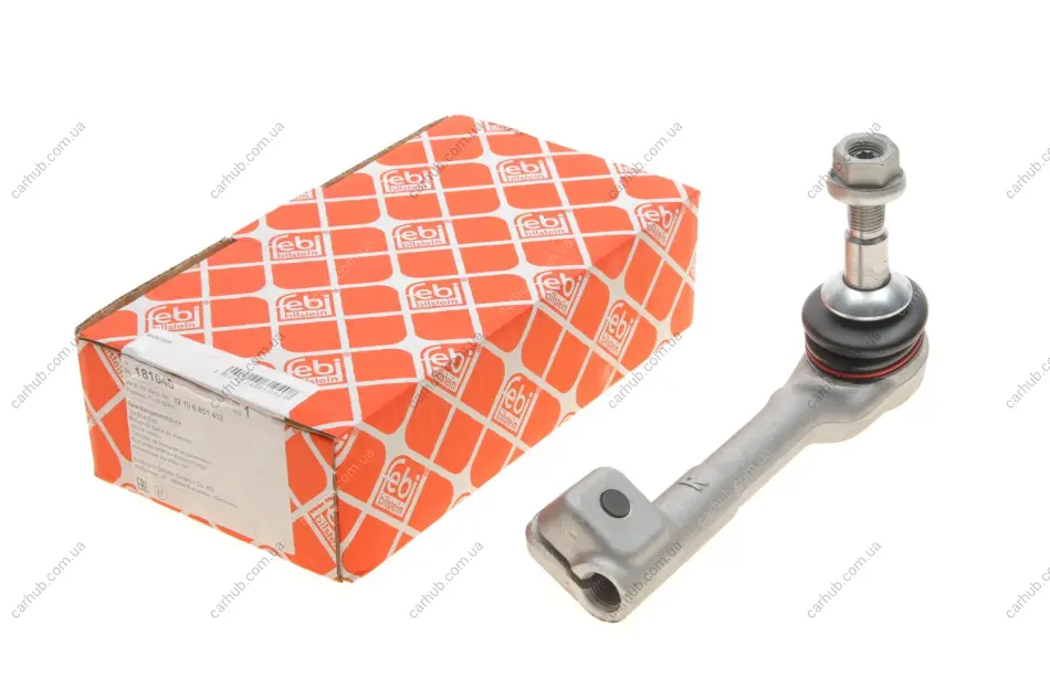 Наконечник тяги рульової (R) BMW i3 13- FEBI BILSTEIN 181040 (фото 1)