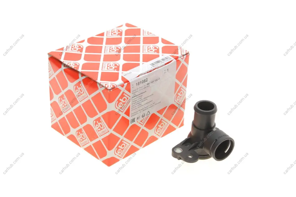 Фланець системи охолодження VW Golf V/VI/Passat/Tiguan 1.8TSI/2.0TSI 07- FEBI BILSTEIN 181082 (фото 1)