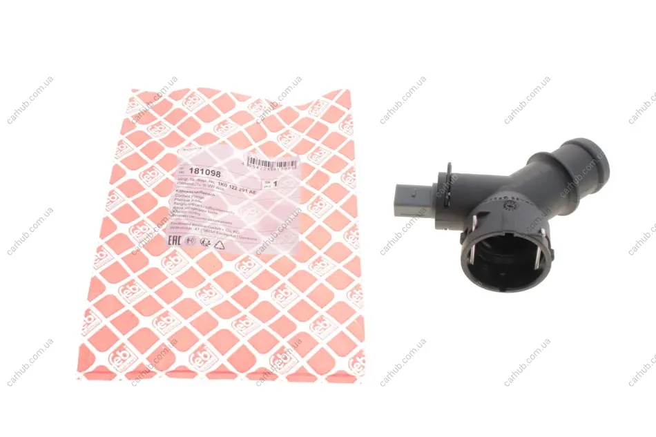 Фланець системи охолодження VW Caddy III/Passat 1.4-3.6 03-15 FEBI BILSTEIN 181098 (фото 1)