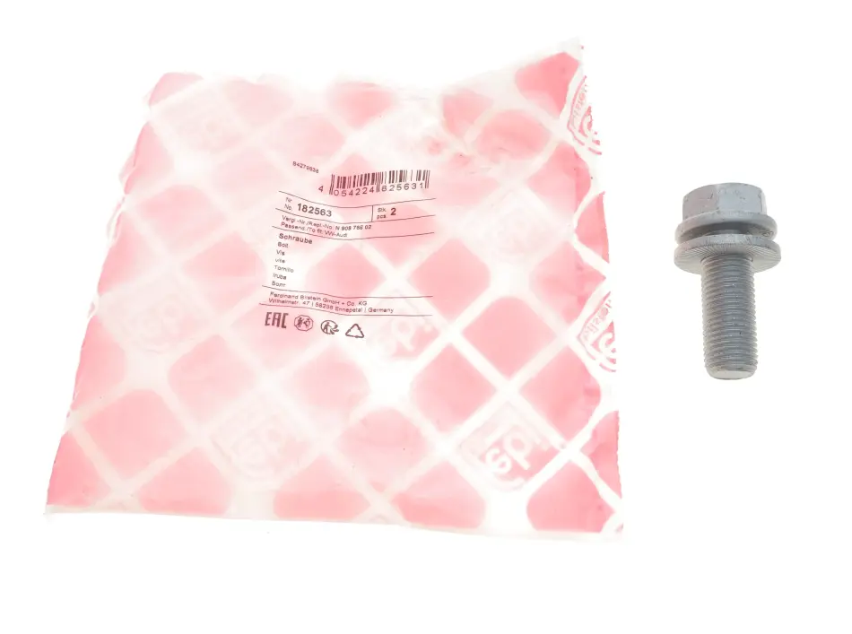 Болт напрямний супорта (переднього) Audi A4/A6/A8/VW Passat B5 94-16 (M12x1.5) FEBI BILSTEIN 182563 (фото 1)