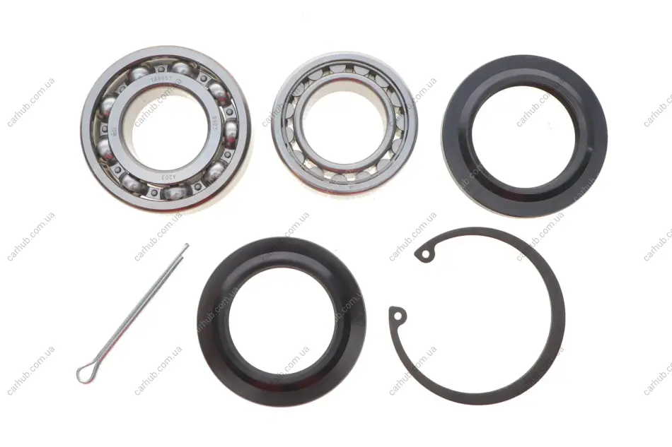 Підшипник маточини (задньої) VW T2/T3 70-92 (35x62x19/35x72x17)(к-кт) FEBI BILSTEIN 188657 (фото 1)