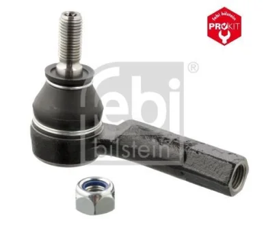 Рульовий наконечник лів SEAT CORDOBA, IBIZA III, IBIZA IV, IBIZA IV SC, IBIZA IV ST, TOLEDO IV SKODA FABIA I, FABIA I PRAKTIK, FABIA II, RAPID, ROOMSTER, ROOMSTER PRAKTIK VW FOX 1.0-2.0D 01.60- FEBI BILSTEIN 19812