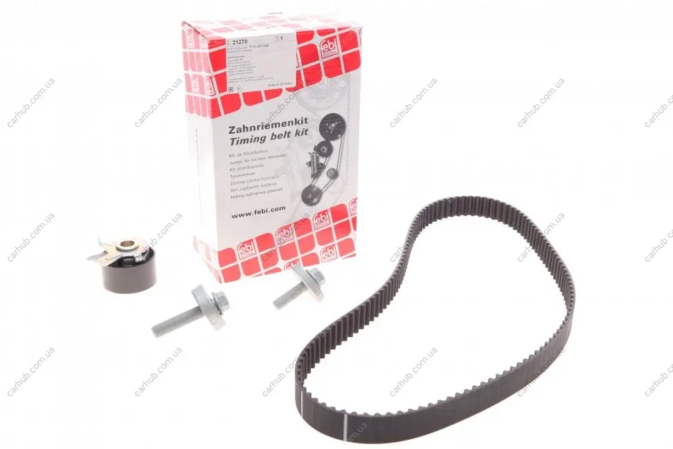 Комплект ГРМ Renault Kangoo 1.5dCi 01- (123x27) FEBI BILSTEIN 21270 (фото 1)