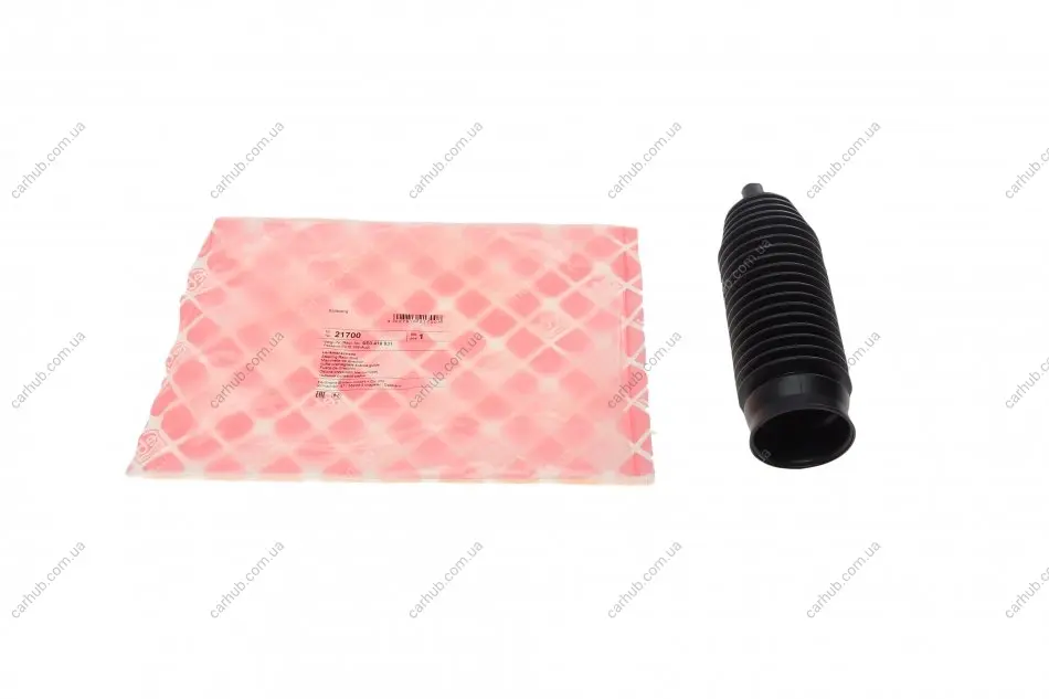 Пильник рейки рульової VW Polo 01-09/Skoda Fabia 99-07/Seat Ibiza 02-09(L=200) FEBI BILSTEIN 21700 (фото 1)