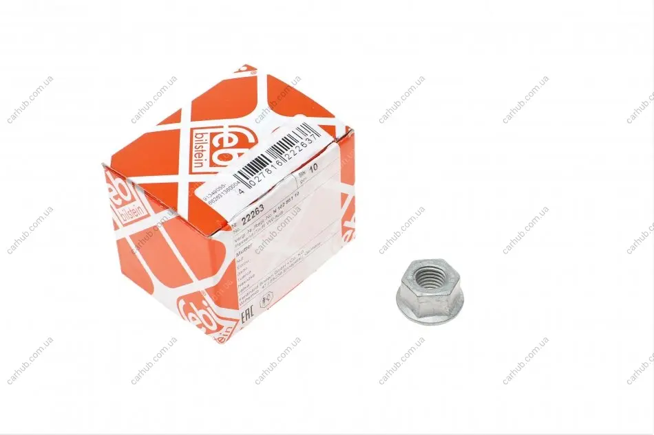 Гайка (M10x1.5) FEBI BILSTEIN 22263 (фото 1)
