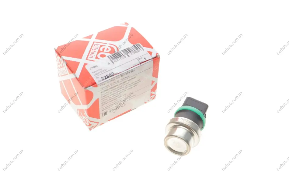 Датчик температури охолоджуючої рідини VW LT 2.4TD/Caddy II 1.9/T4 1.9/2.4D (4 конт.) FEBI BILSTEIN 22882 (фото 1)