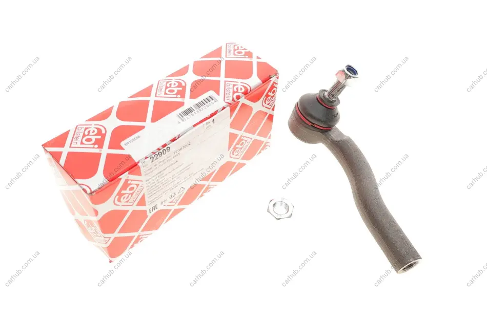 Наконечник тяги рульової (R) Fiat Panda II 03-12 FEBI BILSTEIN 22909 (фото 1)