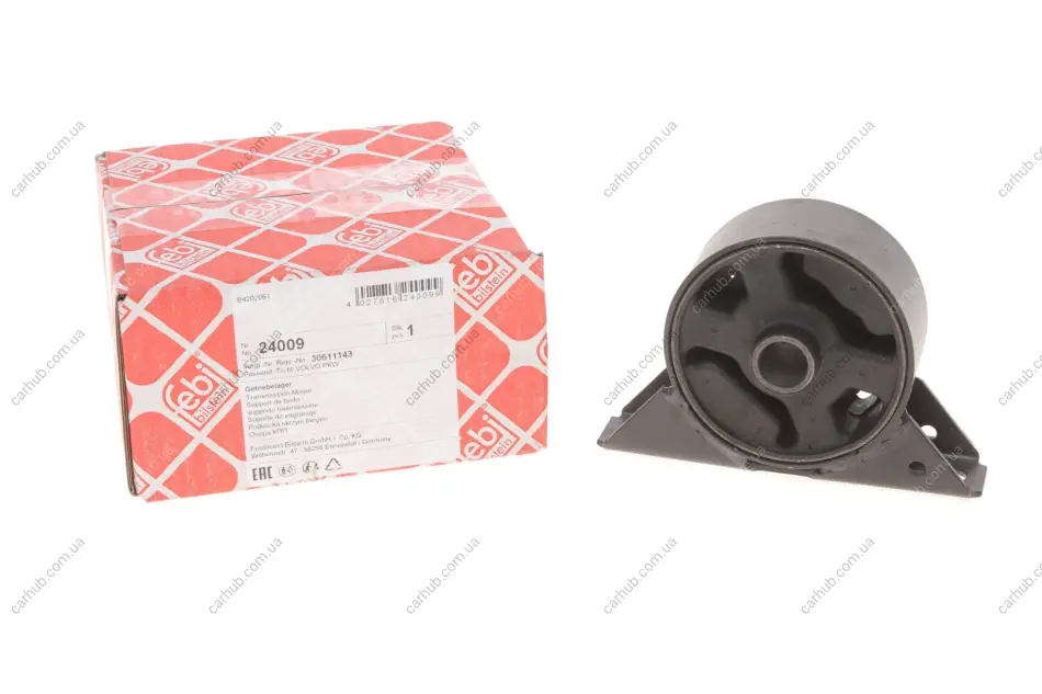 Подушка двигуна (L) Volvo S40 I/V40 1.6-2.0 95-04 FEBI BILSTEIN 24009 (фото 1)