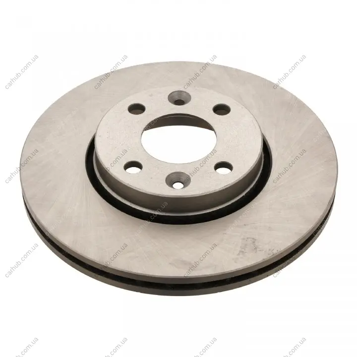 Диск гальмівний (передній) Renault Megane II/Clio II/III 1.2-1.5 dCI 02- (260x22) FEBI BILSTEIN 24165 (фото 1)