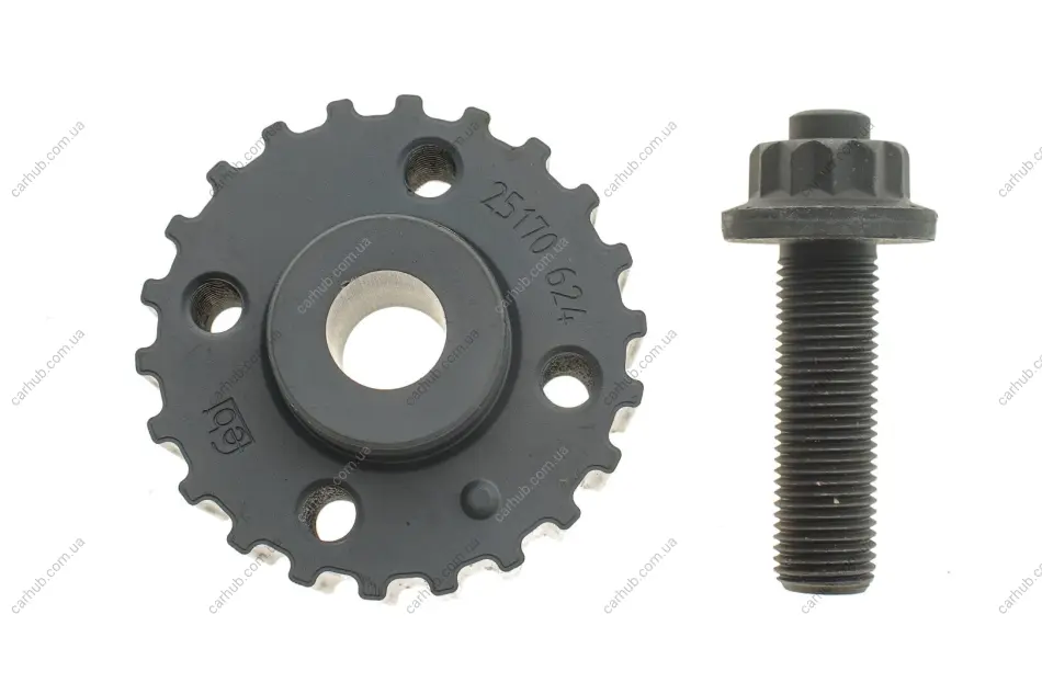 Шестерня колінвалу VW Golf III/Polo 1.9 TDI 95-02 (z=22) FEBI BILSTEIN 24672 (фото 1)