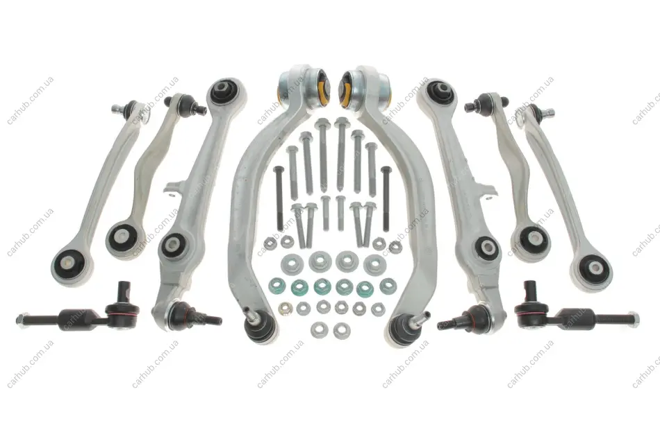 Комплект важелів підвіски (передньої) Audi A4 94-00/A6 97-05/VW Passat B5 00-05 (тонкий палец/повний) FEBI BILSTEIN 24900 (фото 1)