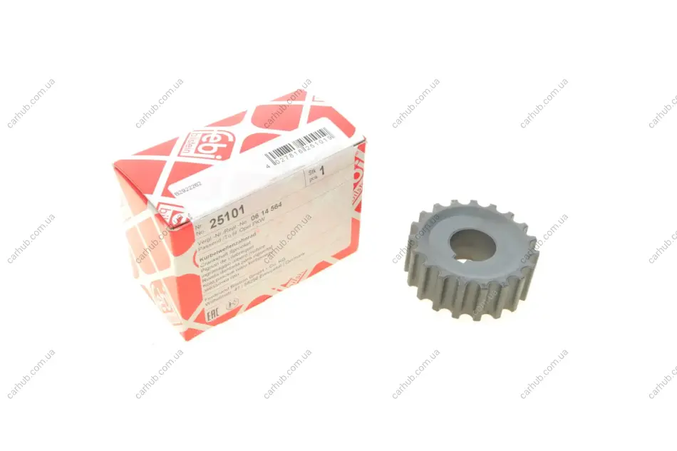 Шестерня колінвалу Opel Kadett/Vectra A 88-95 FEBI BILSTEIN 25101 (фото 1)